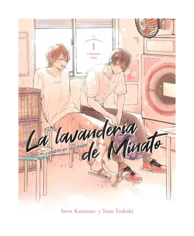 LIBRO LA LAVANDERIA DE MINATO No 01 / YUZU TSUBAKI / PLANETA COMICS CHILE