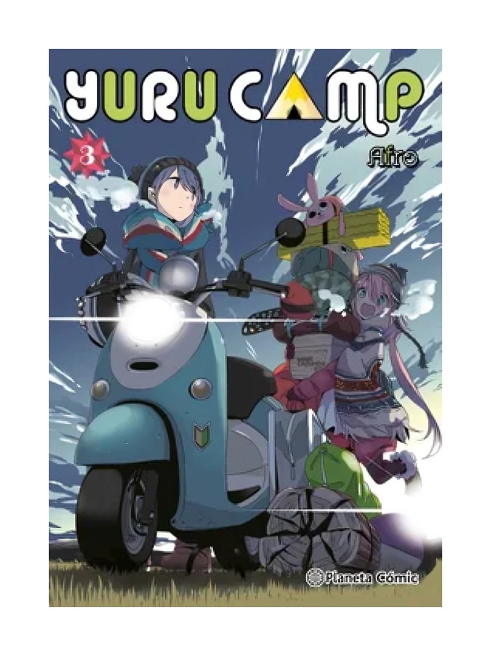 LIBRO YURU CAMP Nº 03 / AFRO / PLANETA COMICS CHILE - 1