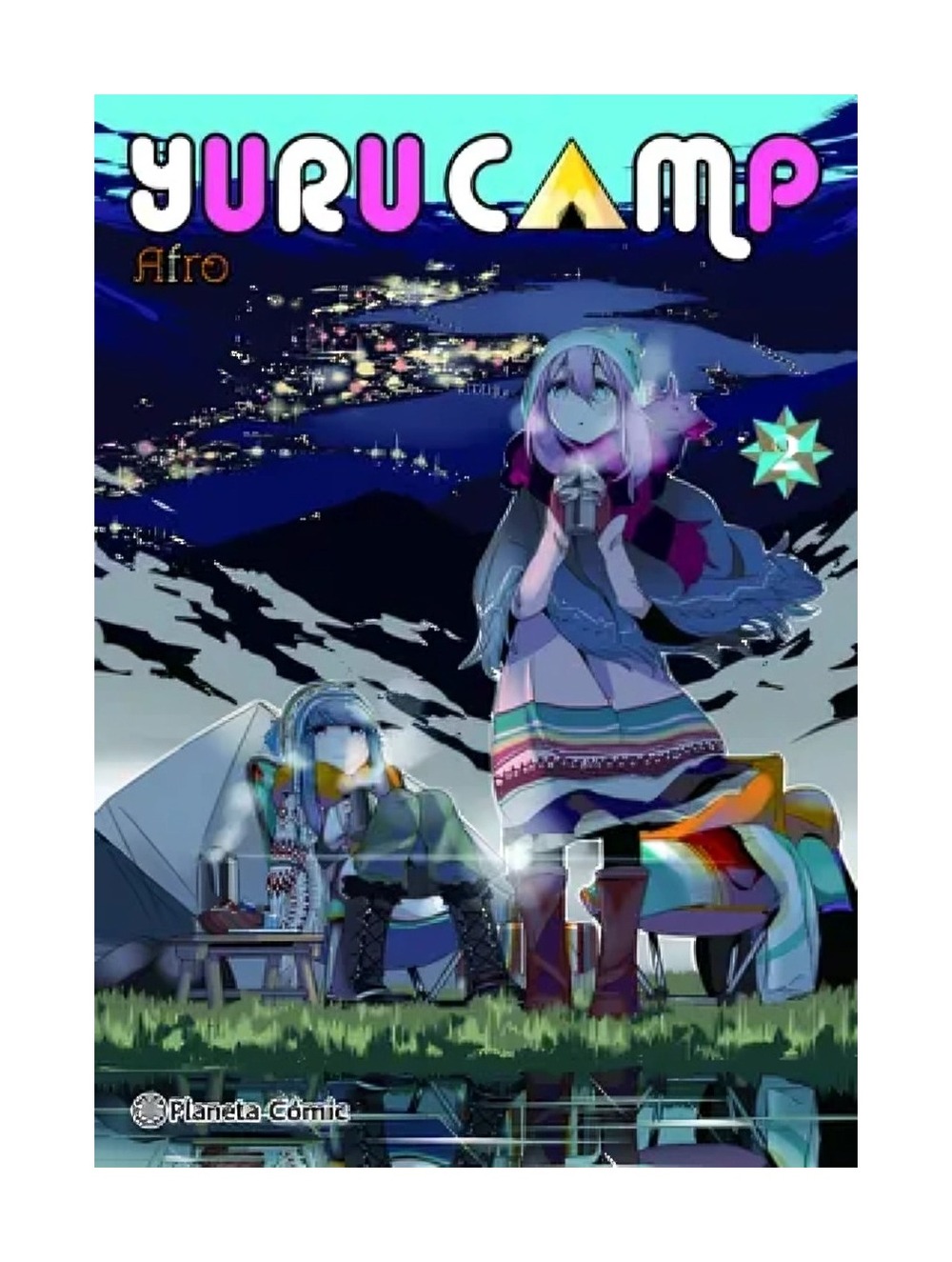 LIBRO YURU CAMP Nº 02 / AFRO / PLANETA COMICS CHILE - 1