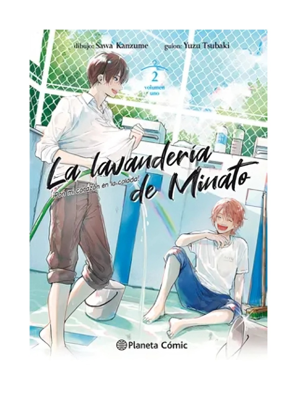 LIBRO LA LAVANDERIA DE MINATO Nº 02 / YUZU TSUBAKI / PLANETA COMICS CHILE - 1