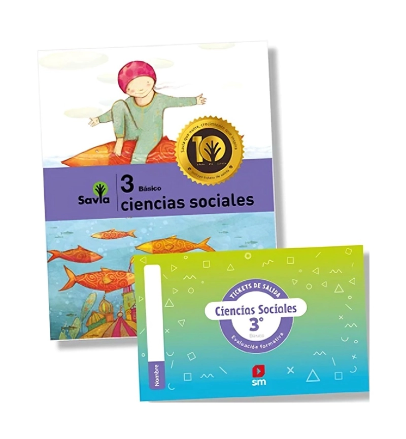 PACK CIENCIAS SOCIALES 3° SAVIA - 1