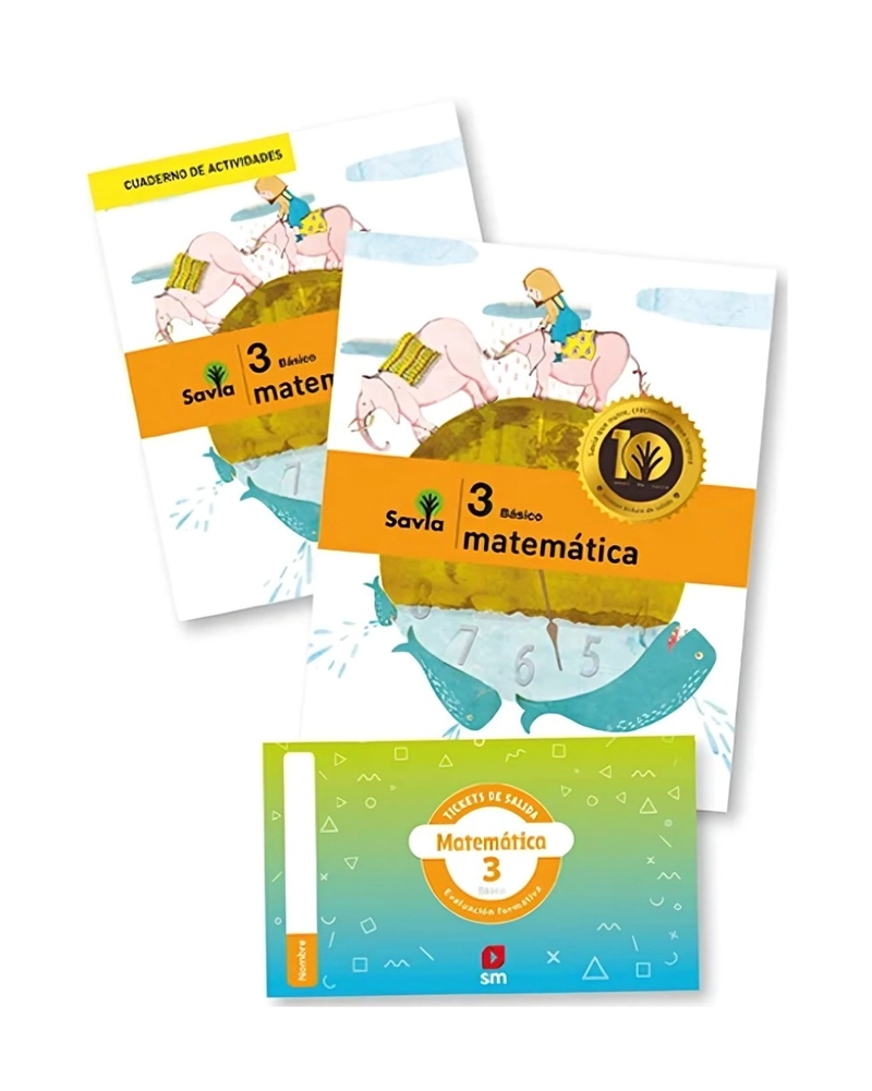 PACK MATEMATICA 3° SAVIA - 1