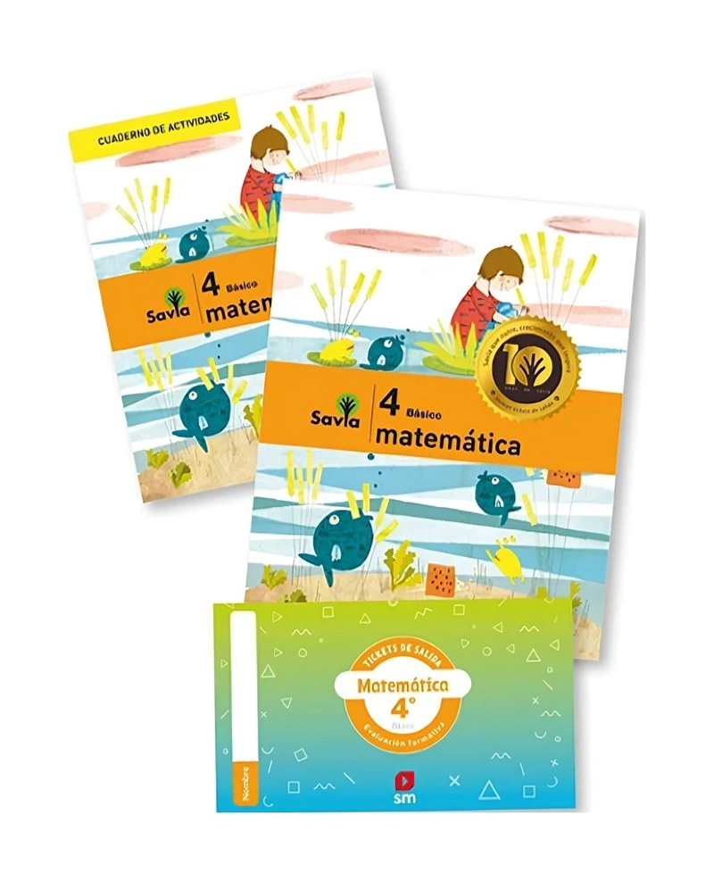 PACK MATEMATICA 4° SAVIA - 1