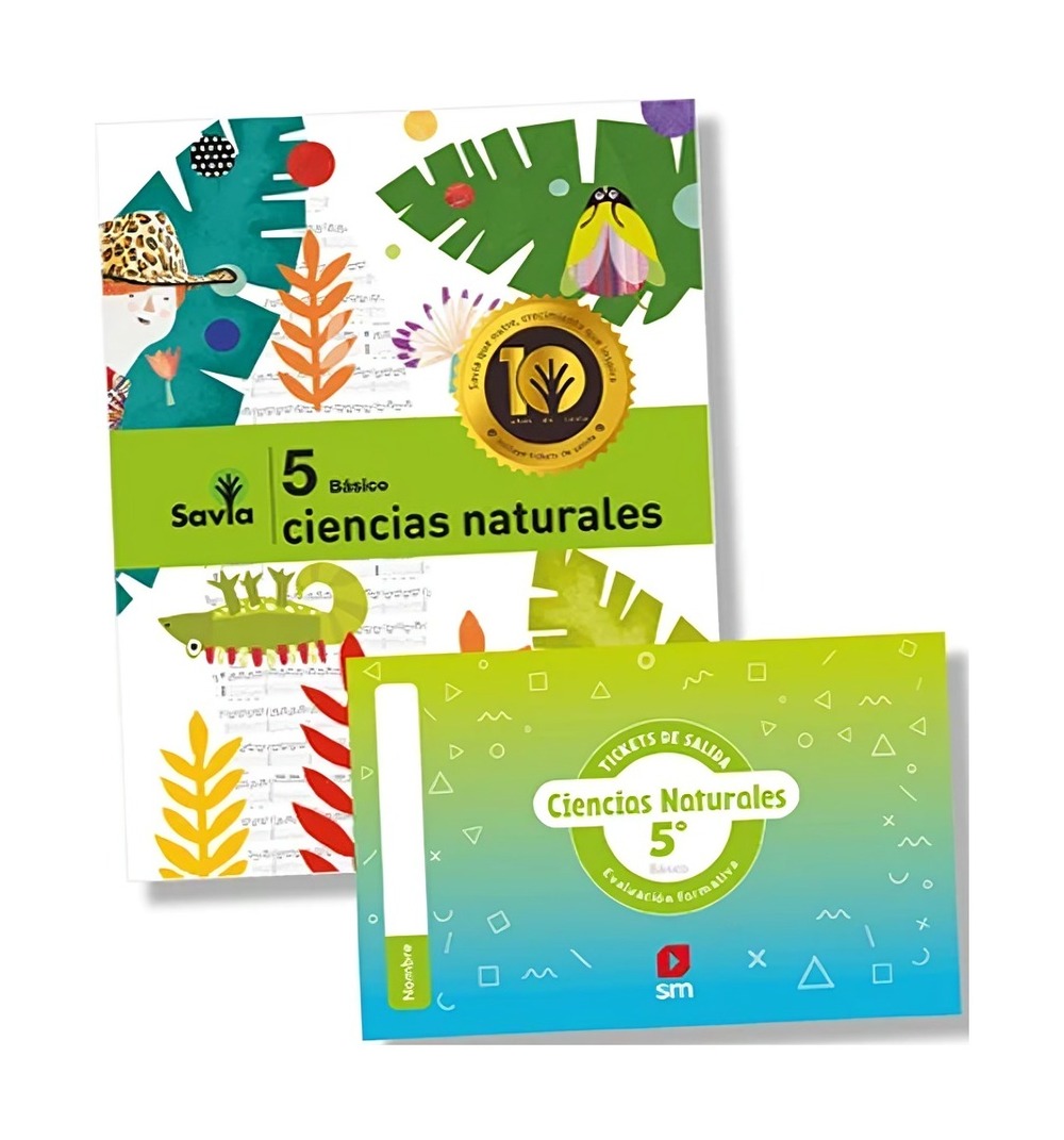 PACK CIENCIAS NATURALES 5° SAVIA - 1