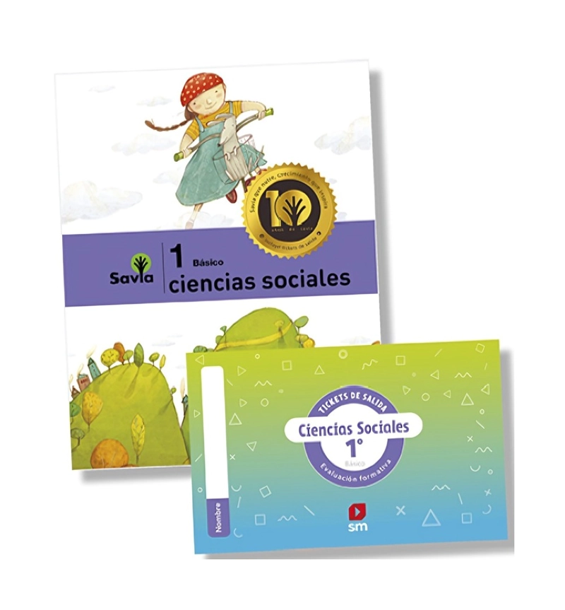 PACK CIENCIAS SOCIALES 1° SAVIA - 1