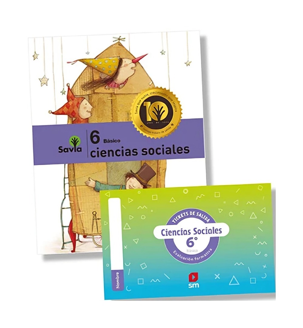 PACK CIENCIAS SOCIALES 6° SAVIA - 1