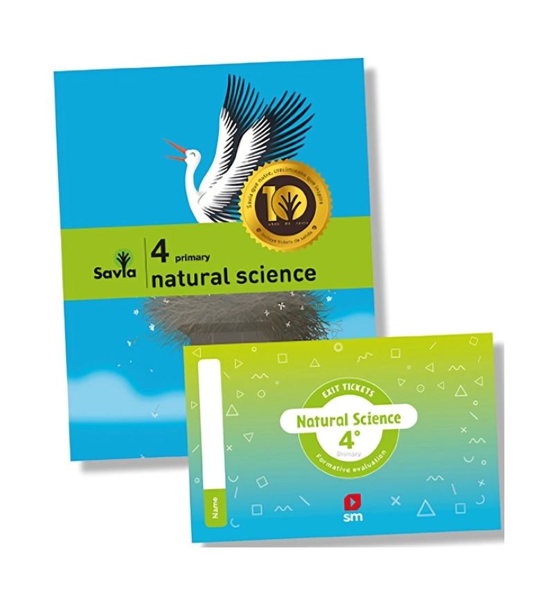 PACK NATURAL SCIENCE 4° SAVIA - 1