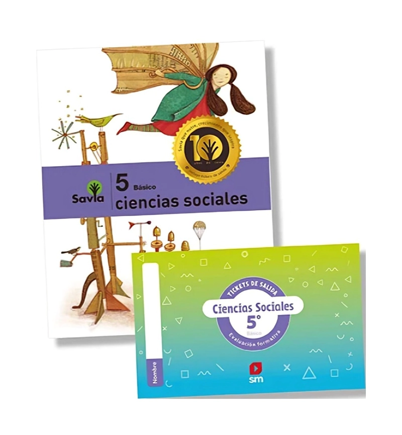 PACK CIENCIAS SOCIALES 5° SAVIA - 1