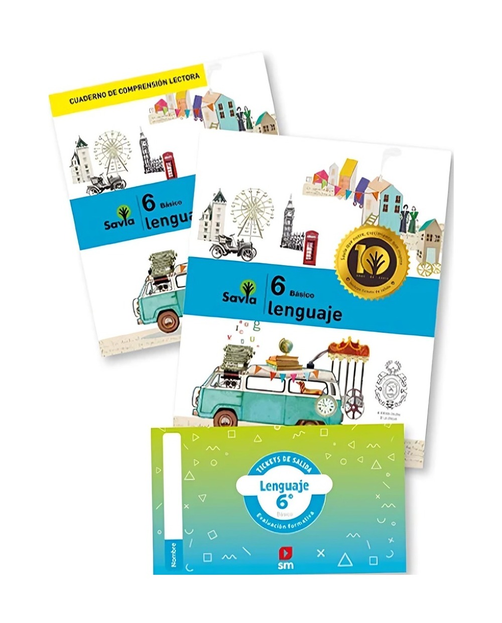 LIBRO CIENCIAS DE LA EDUCACIÓN PACK LENGUAJE 6° SAVIA EDICIONES SM - 1