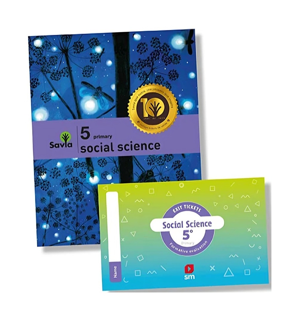 LIBRO CIENCIAS DE LA EDUCACIÓN PACK SOCIAL SCIENCE 5° SAVIA EDICIONES SM - 1
