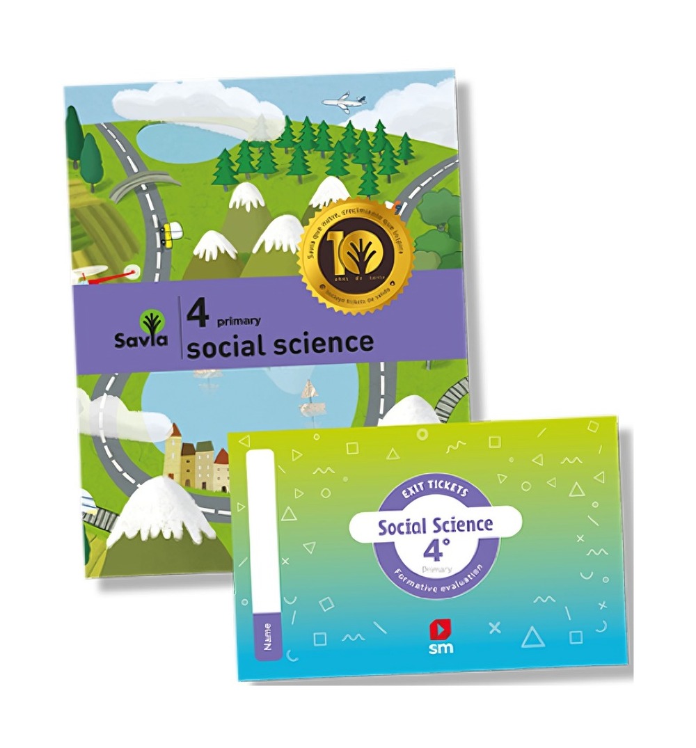 LIBRO CIENCIAS DE LA EDUCACIÓN PACK SOCIAL SCIENCE 4° SAVIA EDICIONES SM - 1