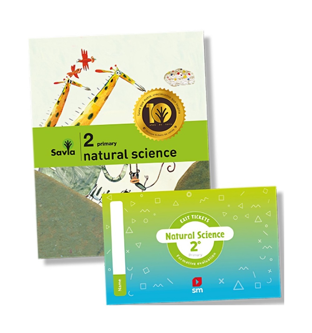 LIBRO CIENCIAS DE LA EDUCACIÓN PACK NATURAL SCIENCE 2° SAVIA EDICIONES SM - 1