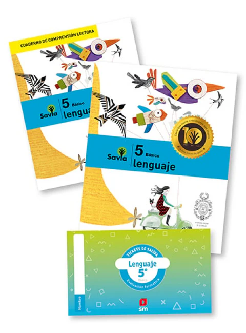 LIBRO CIENCIAS DE LA EDUCACIÓN PACK LENGUAJE 5° SAVIA EDICIONES SM - 1