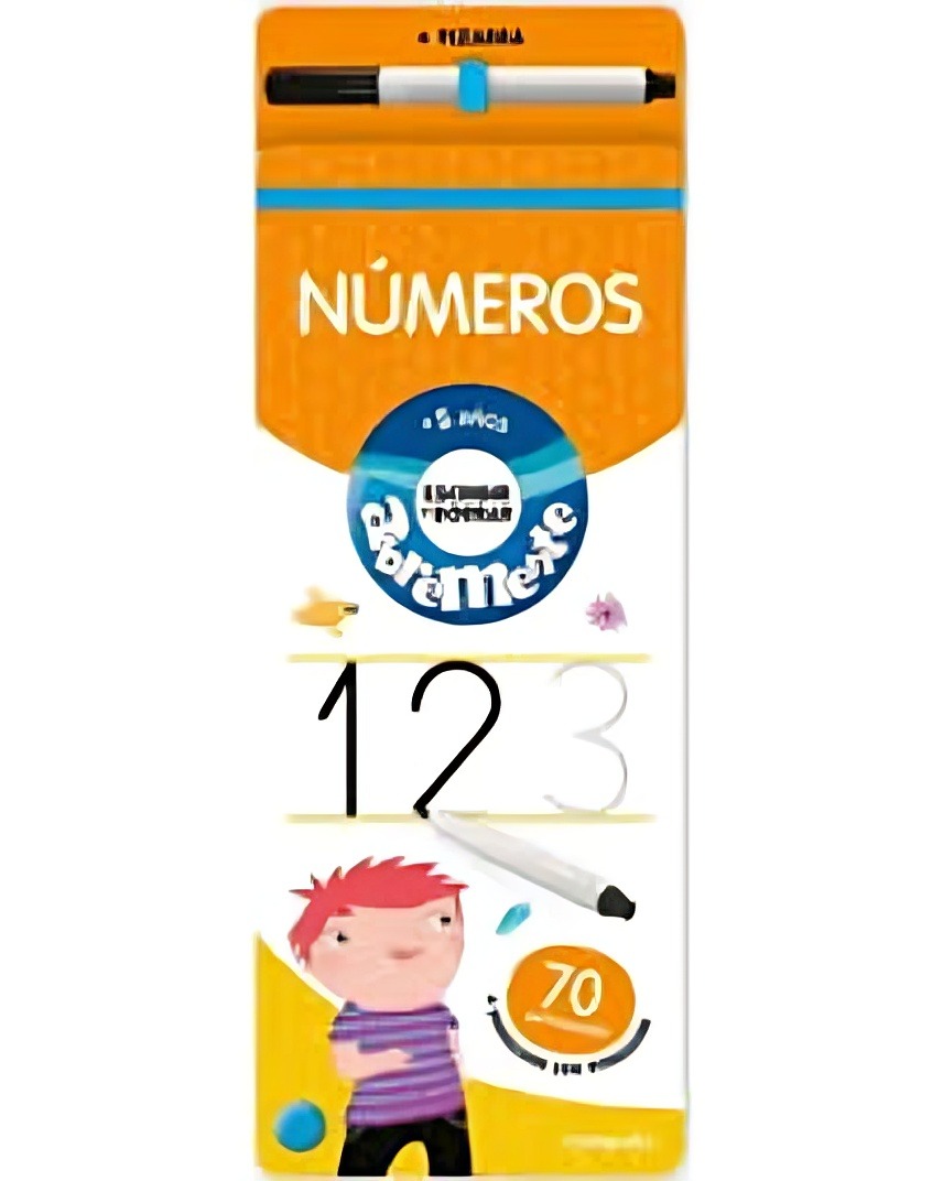 LIBRO INFANTIL ABREVEMENTE ESCRIBIR Y BORRAR- NÚMEROS RECLASIFICAR - 1