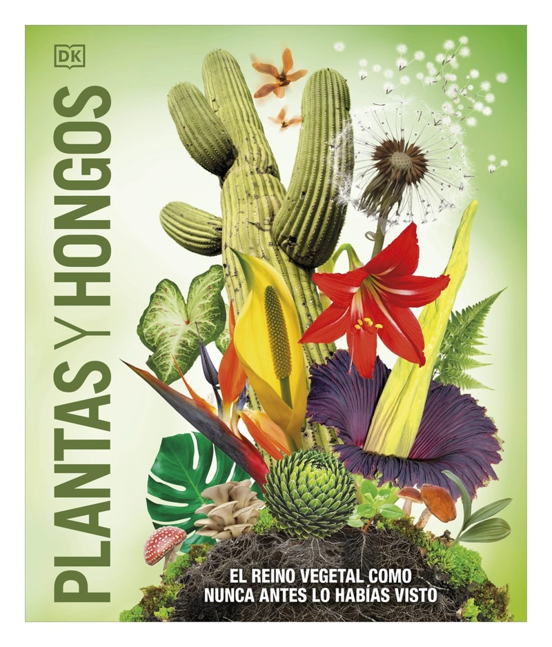LIBRO PLANTAS Y HONGOS MUNDO 3D AUTORES DK - 1