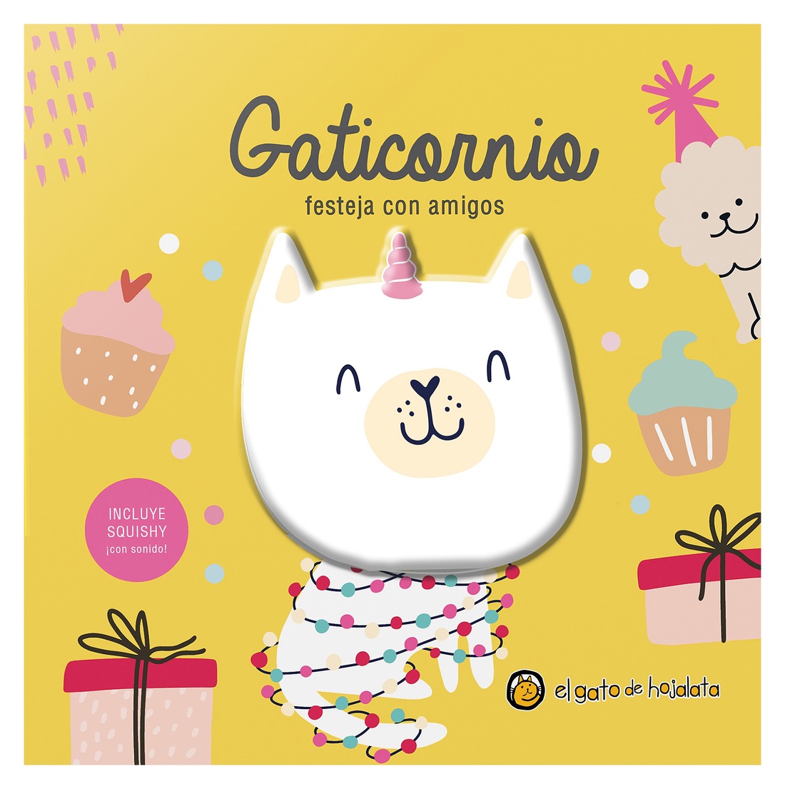 LIBRO INFANTIL ATICORNIO FESTEJA CON AMIGOS SQUISHY EDITORIAL GUADAL S.A. - 1