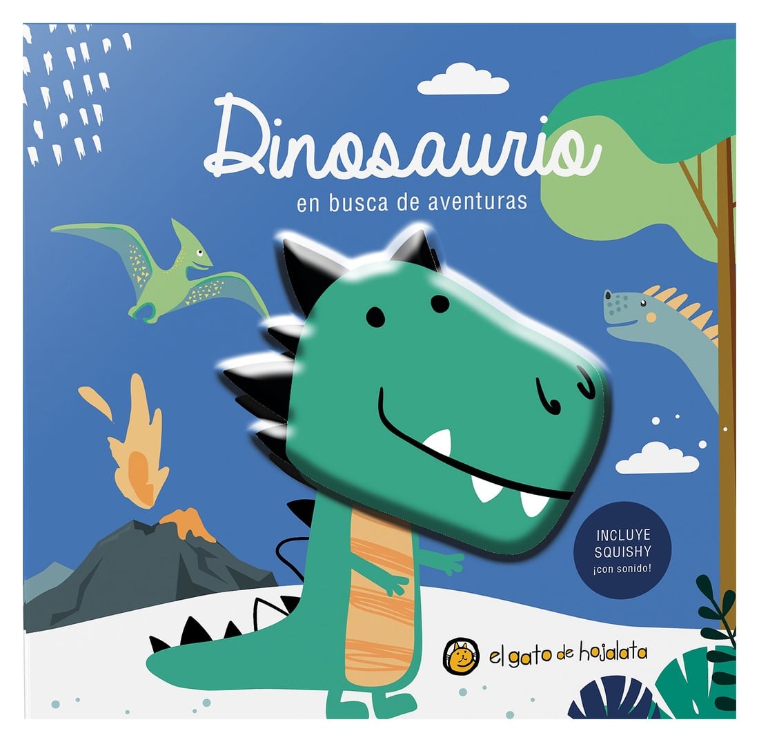 LIBRO INFANTIL DINOSAURIO CONOCE LOS PAISAJES -AMIGOS SQUISHY EDITORIAL GUADAL S.A. - 1