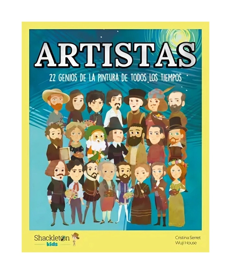 LIBRO INFANTIL ARTISTAS CRISTINA SERRET - WUJI HOUSE - 1