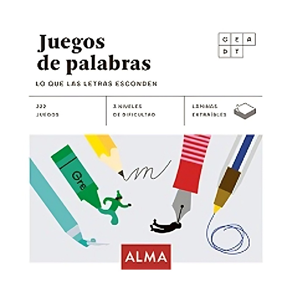 LIBRO JUEGOS DE PALABRAS VARIOS - 1