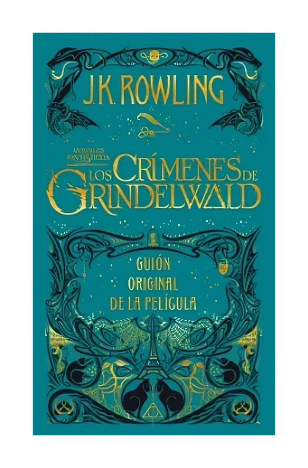 LIBRO LOS CRÍMENES DE GRINDELWALD GUIÓN ORIGINAL DE LA PELÍCULA J. K. ROWLING - 1