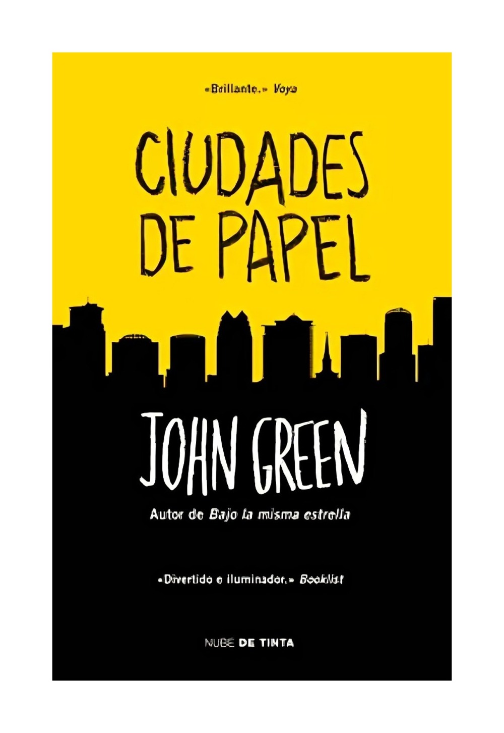 LIBRO CIUDADES DE PAPEL JOHN GREEN - 1