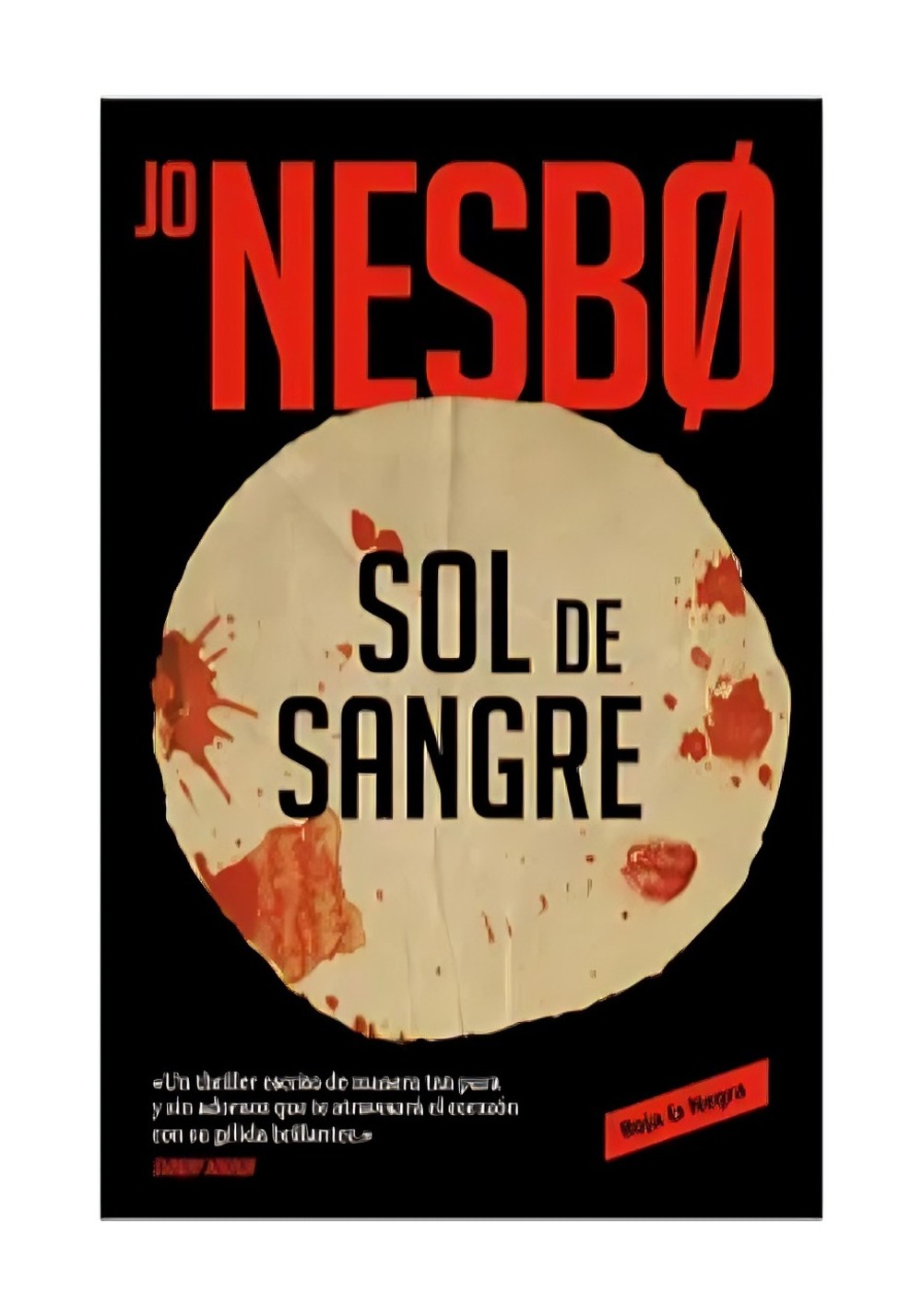 LIBRO SOL DE SANGRE JO NESBO