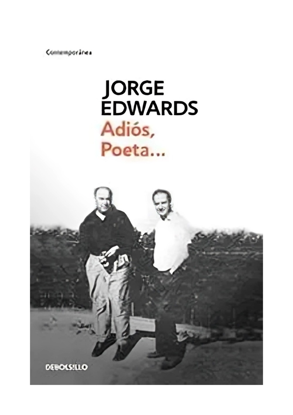 LIBRO ADIOS POETA JORGE EDWARDS - 1