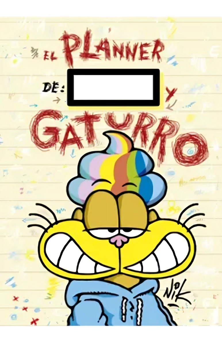 LIBRO INFANTIL PLANNER DE GATURRO NIK - 1