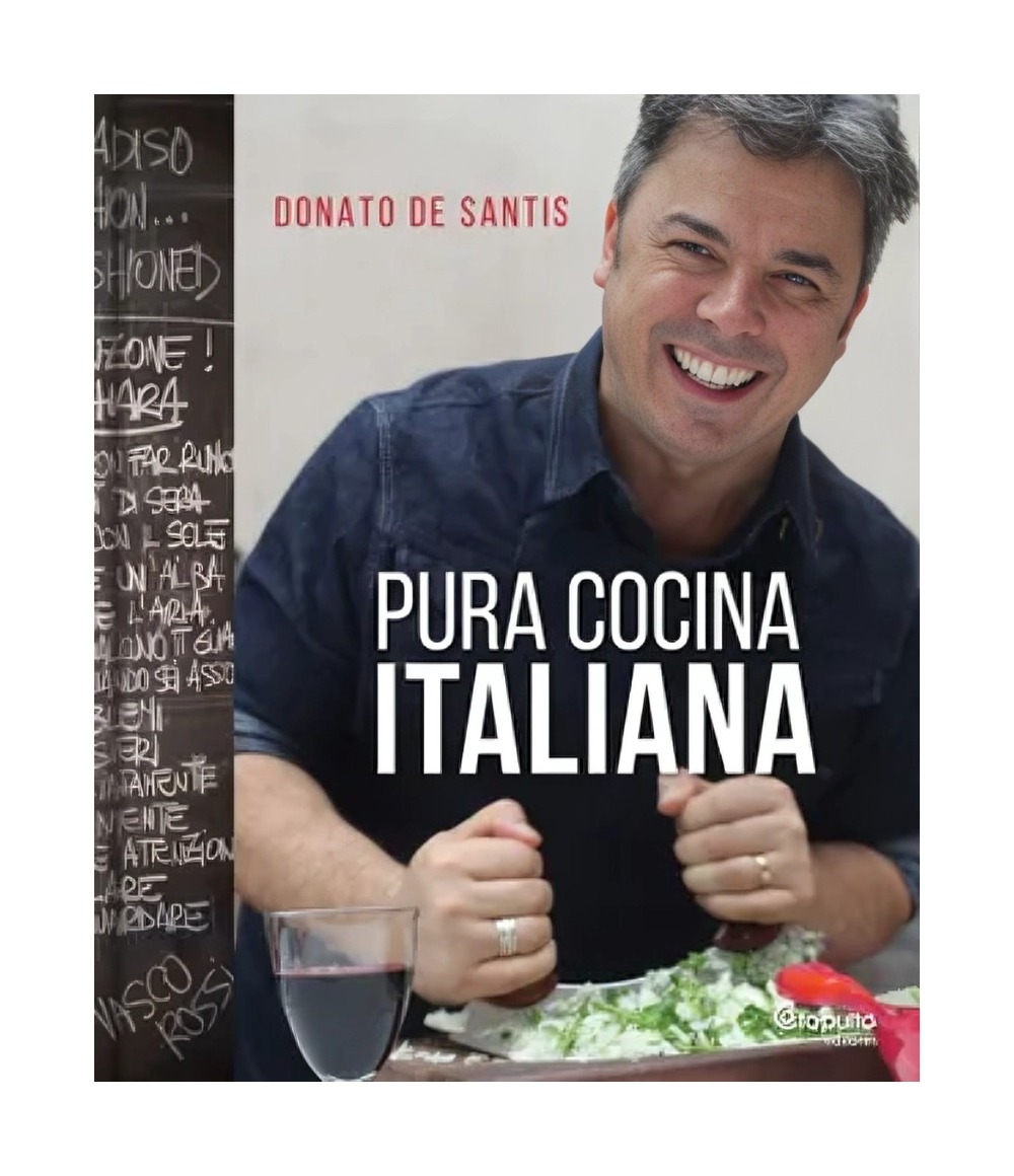 LIBRO PURA COCINA ITALIANA TAPA DURA DONATO DE SANTIS - 1