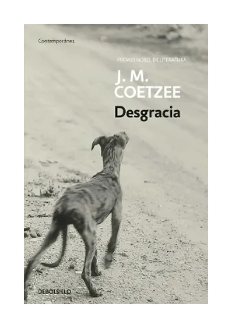 LIBRO DESGRACIA J.M. COETZEE - 1