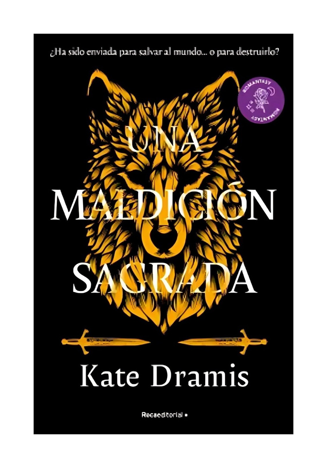 LIBRO UNA MALDICIÓN SAGRADA KATE DRAMIS - 1
