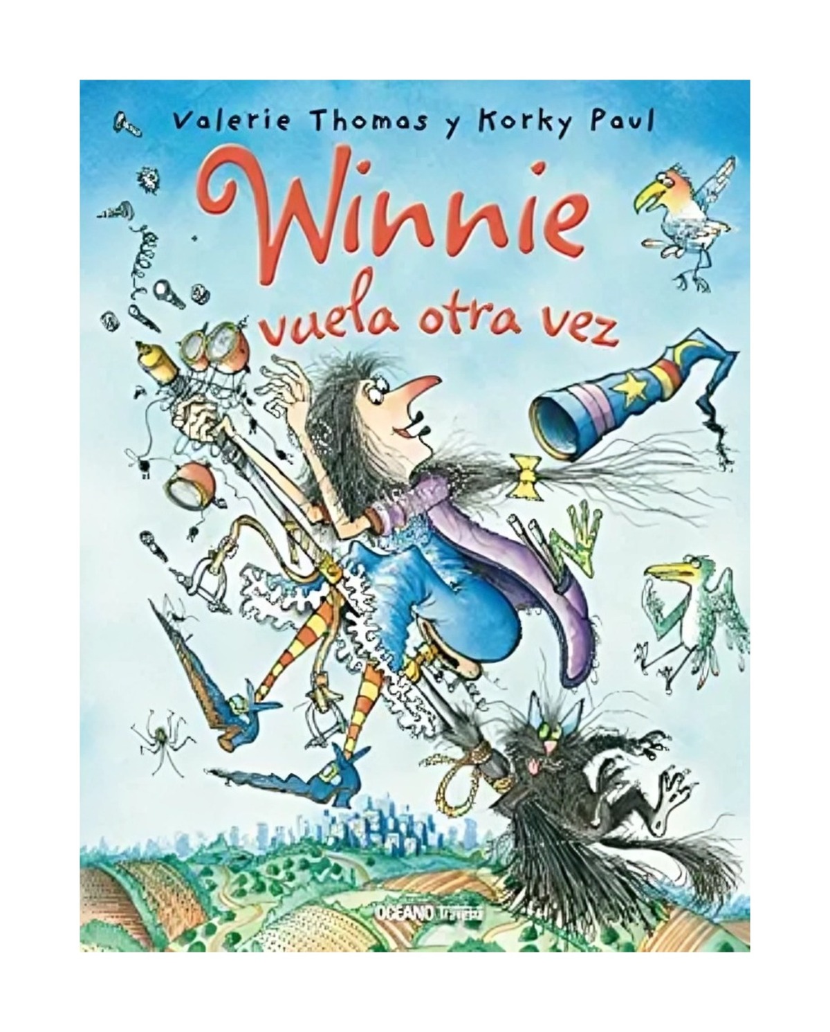 LIBRO INFANTIL WINNIE VUELA OTRA VEZ VALERIE THOMAS - 1