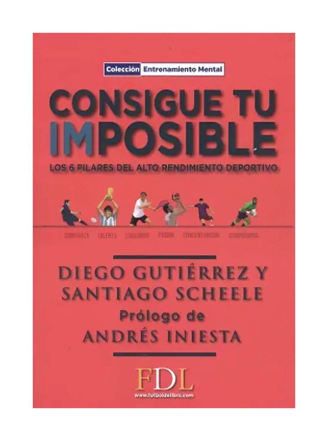 LIBRO CONSIGUE TU IMPOSIBLE LOS 6 PILARES ALTO RENDIMIENTO DEP DIEGO GUTIERREZ SANTIAGO SCHEELE - 1