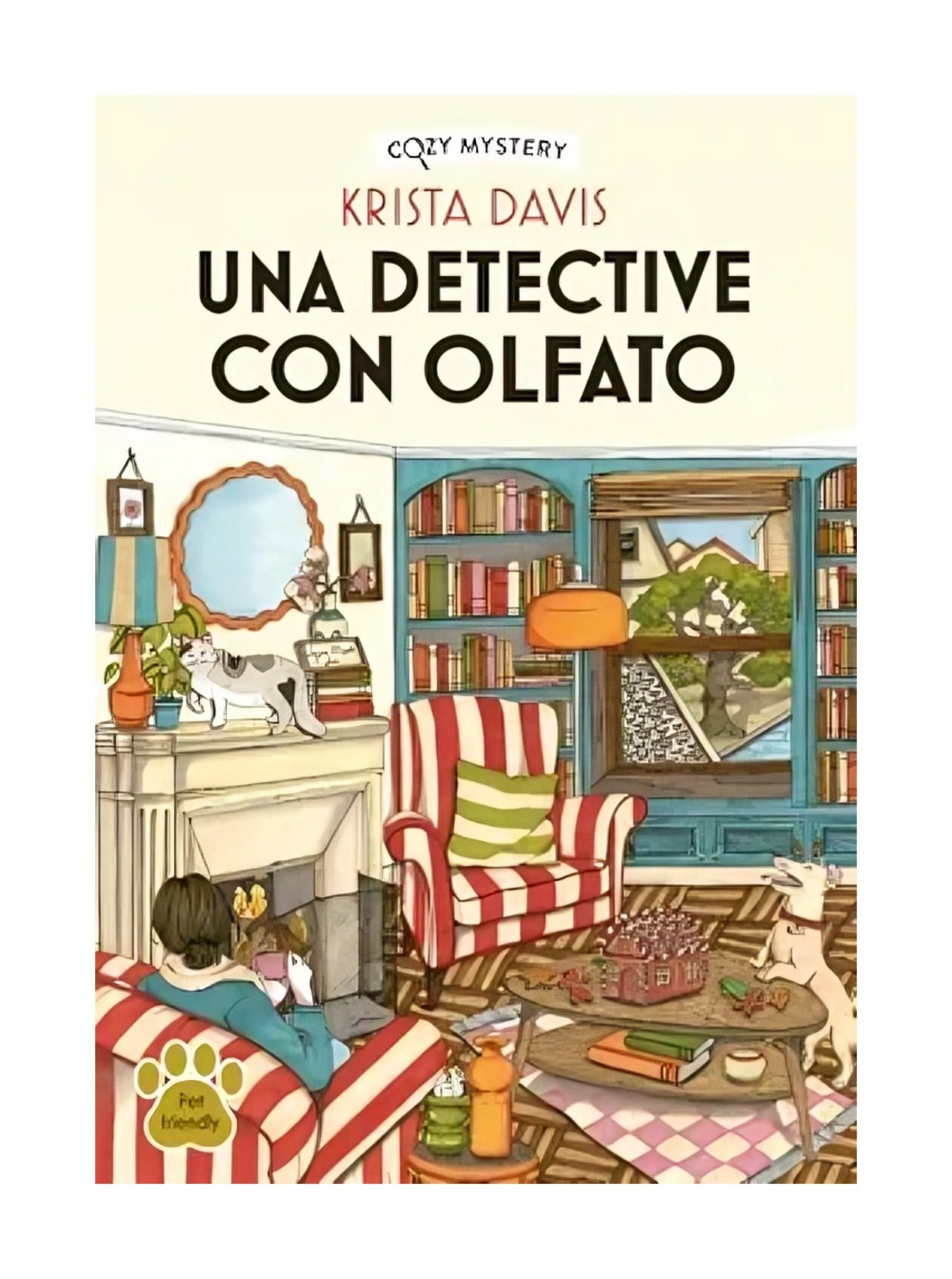 LIBRO UN DETECTIVE CON OLFATO / KRISTA DAVIS / ALMA - 1