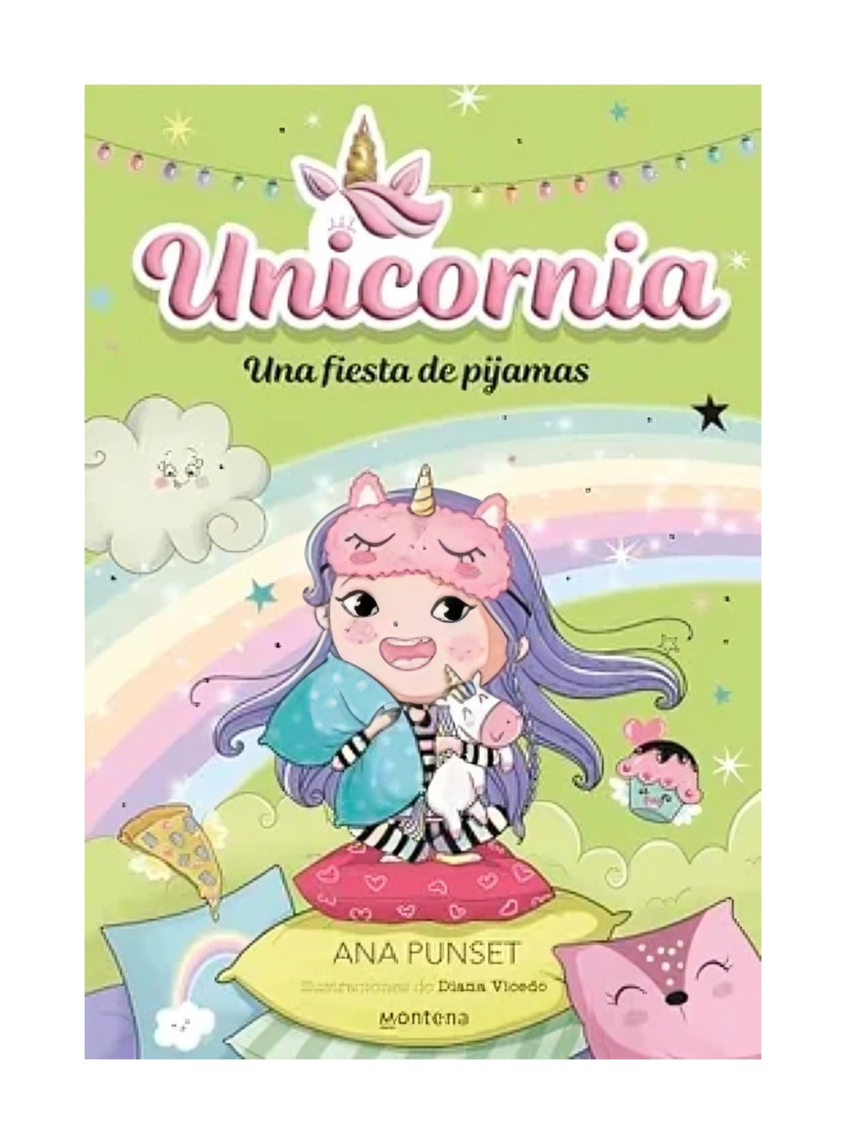 LIBRO UNA UNICORNIA 10. FIESTA DE PIJAMAS / ANA PUNSET / MONTENA - 1