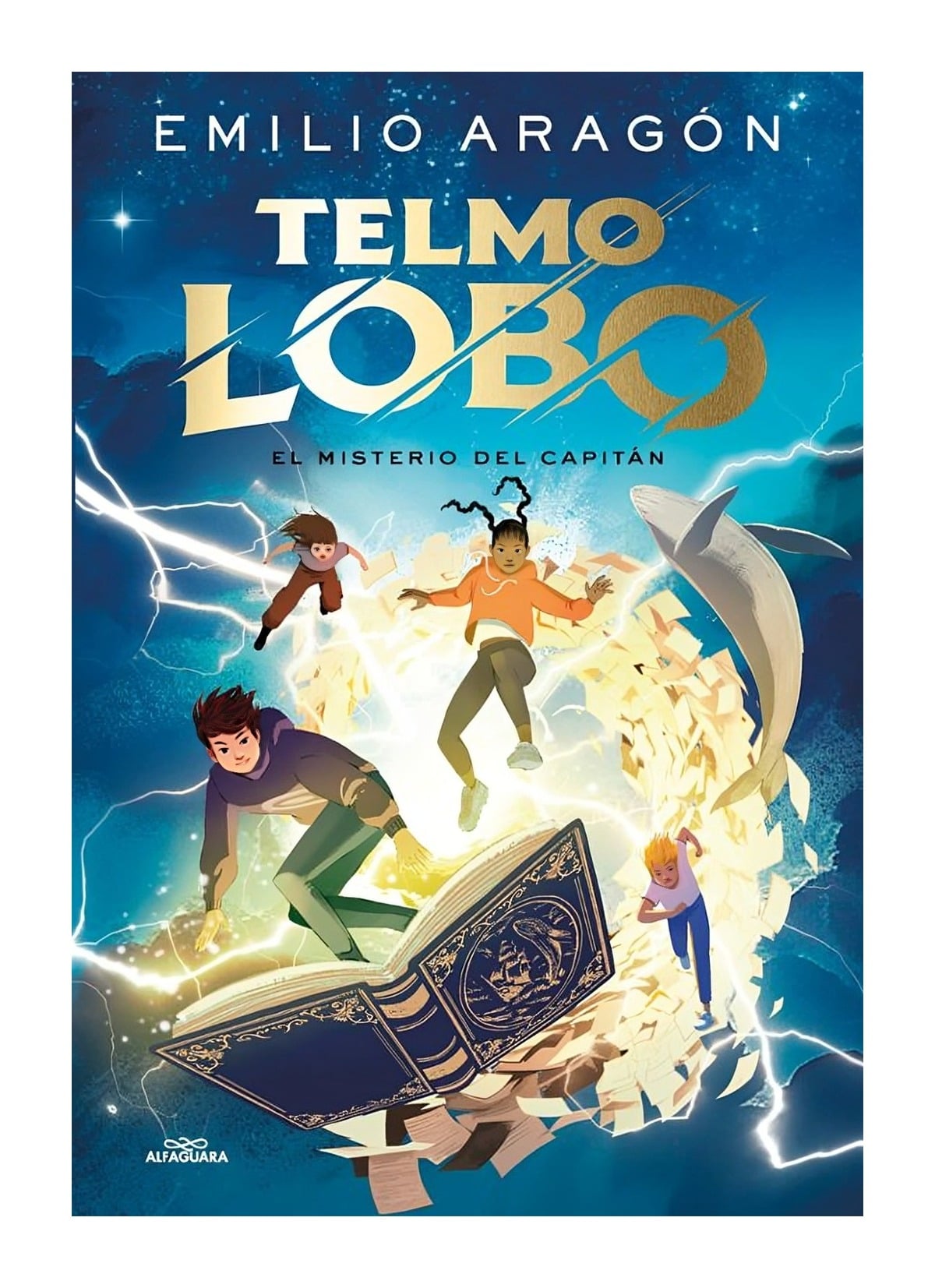 LIBRO TELMO LOBO 1. EL MISTERIO DEL CAPITAN / EMILIO ARAGON / ALFAGUARA INFANTI - 1