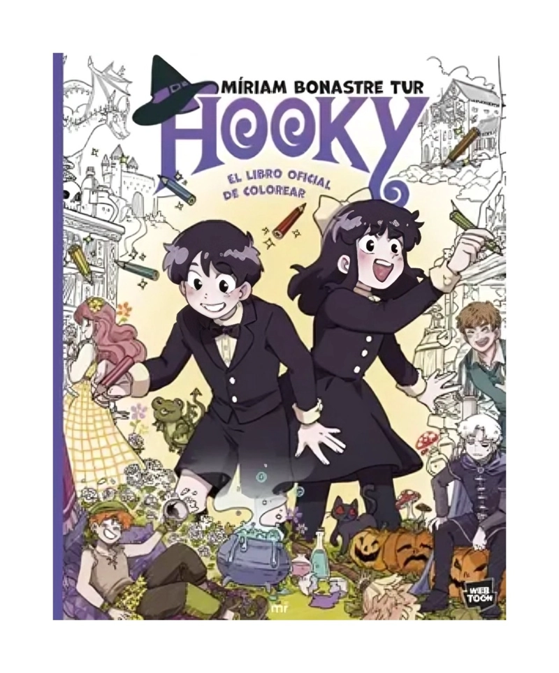 LIBRO HOOKY. EL LIBRO OFICIAL DE COLOREAR / HOOKY. EL LIBRO OFICIAL DE COLOREAR - 1