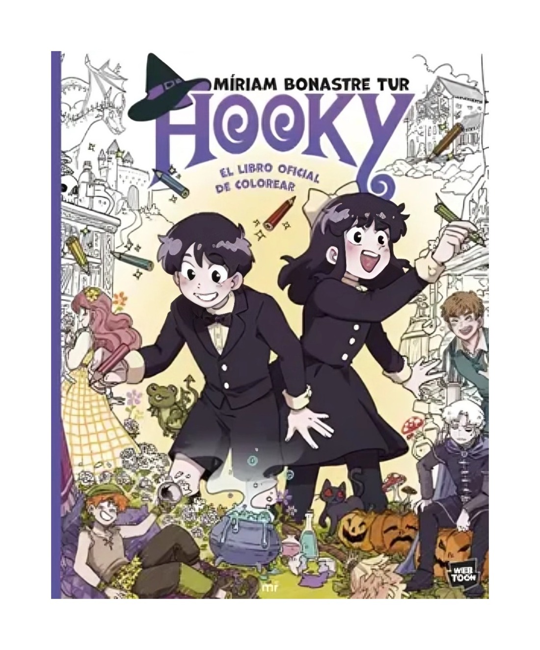 LIBRO HOOKY. EL LIBRO OFICIAL DE COLOREAR / HOOKY. EL LIBRO OFICIAL DE COLOREAR - 1