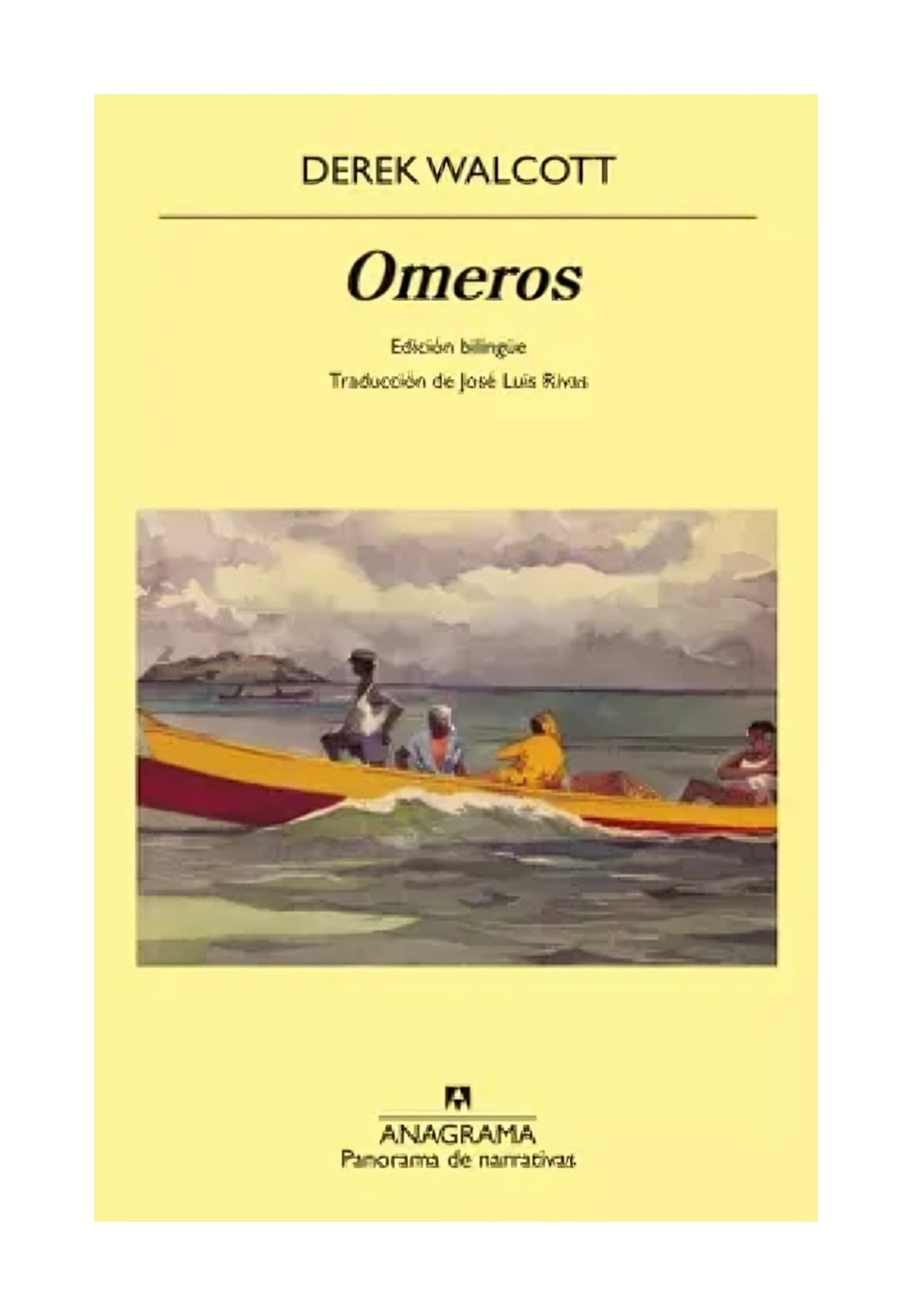 LIBRO OMEROS / DEREK WALCOTT / ANAGRAMA - 1