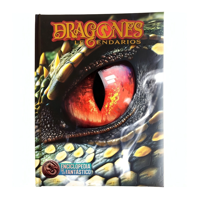 LIBRO ENCICLOPEDIA DE LO FANTASTICO - DRAGONES / EQUIPO EDITORIAL / LATINBOOKS - 1