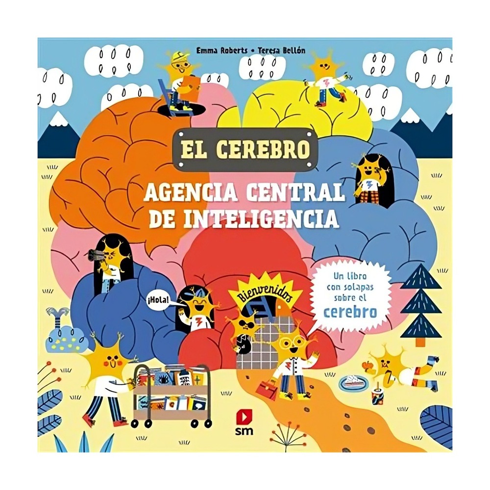 LIBRO EL CEREBRO. AGENCIA CENTRAL DE INTELIGENCIA / EMMA ROBERTS / SM - 1