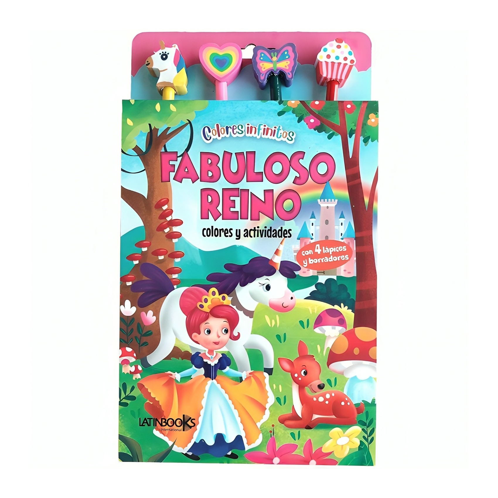 LIBRO COLORES INFINITOS - FABULOSO REINO / EQUIPO EDITORIAL / LATINBOOKS - 1