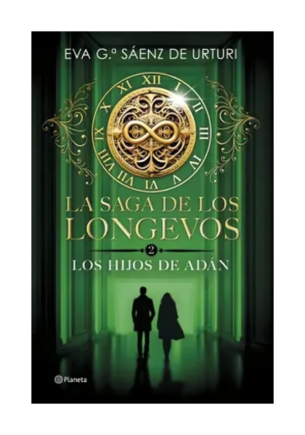 LIBRO LA SAGA DE LOS LONGEVOS 2. LOS HIJOS DE ADAN / EVA GARCIA SAENZ DE URTURI - 1