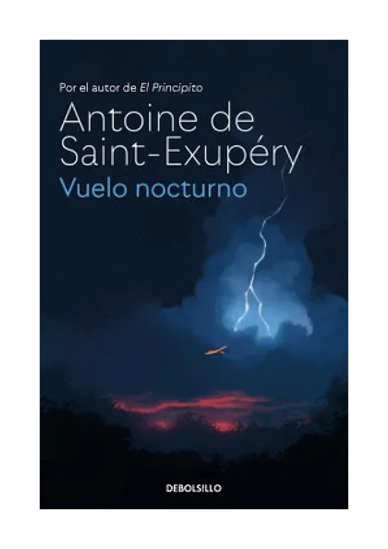 LIBRO VUELO NOCTURNO / ANTOINE DE SAINT-EXUPE RY / DEBOLSLLO - 1