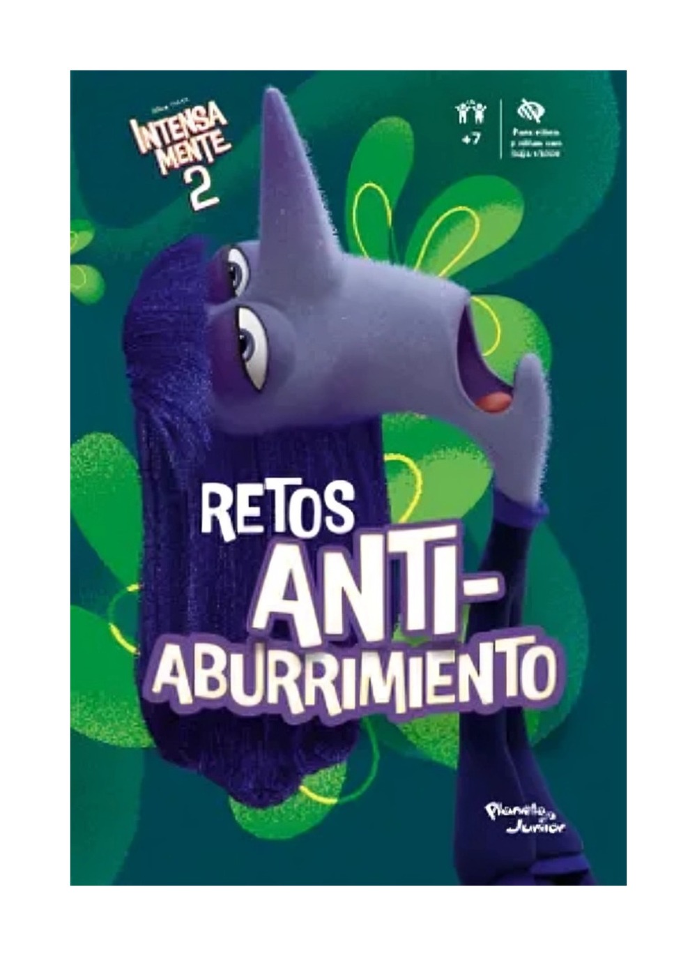 LIBRO RETOS ANTIABURRIMIENTO. INTENSAMENTE 2 / DISNEY / PLANETA JUNIOR - 1