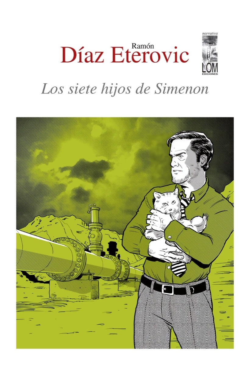 LIBRO LOS SIETE HIJOS DE SIMENON / RAMON DIAZ ETEROVIC / LOM - 1