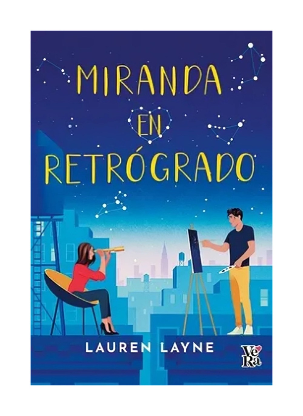 LIBRO MIRANDA EN RETROGRADO / LAUREN LAYNE / VERGARA Y RIBA - 1