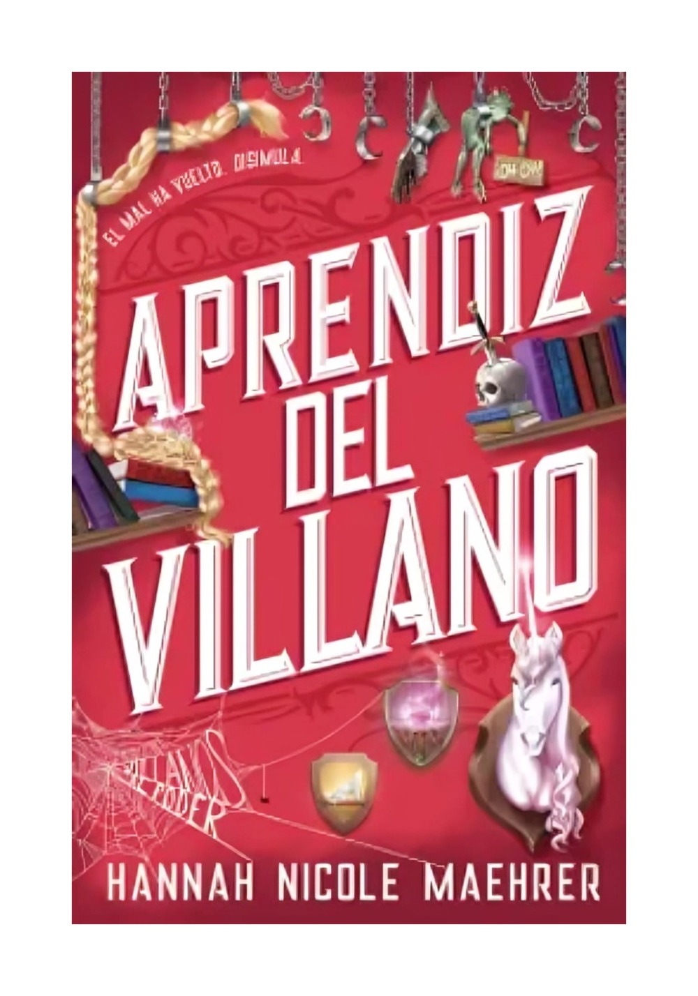 LIBRO APRENDIZ DE VILLANO / HANNAH NICOLE MAEHRER / ANAYA - 1