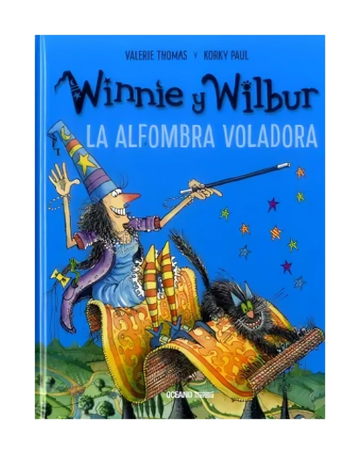 LIBRO WINNIE Y WILBUR LA ALFOMBRA VOLADORA / VALERIE THOMAS / OCEANO TRAVESIA - 1