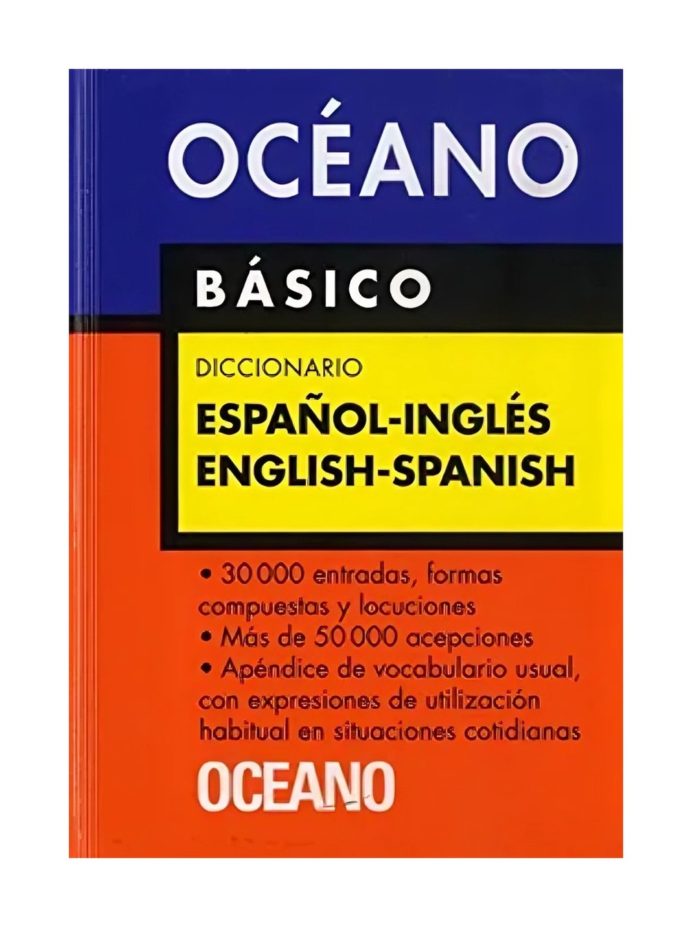 DICCIONARIO BASICO ESPAÑOL-INGLES - OCEANO - 1